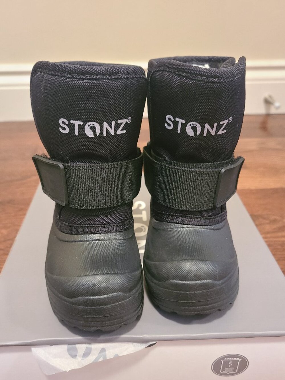 STONZ - Trek Snow Boots – Toddler 6T – Black